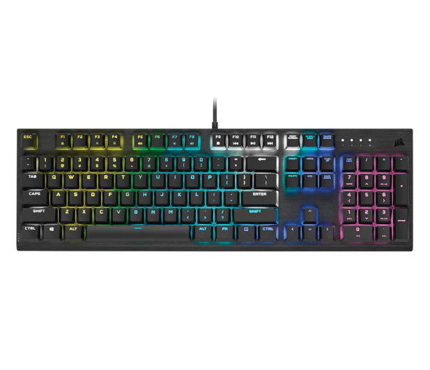 CORSAIR K60 Pro Cherry Viola Keyboard Black CH-910D019-NA - 596023 - zdjęcie